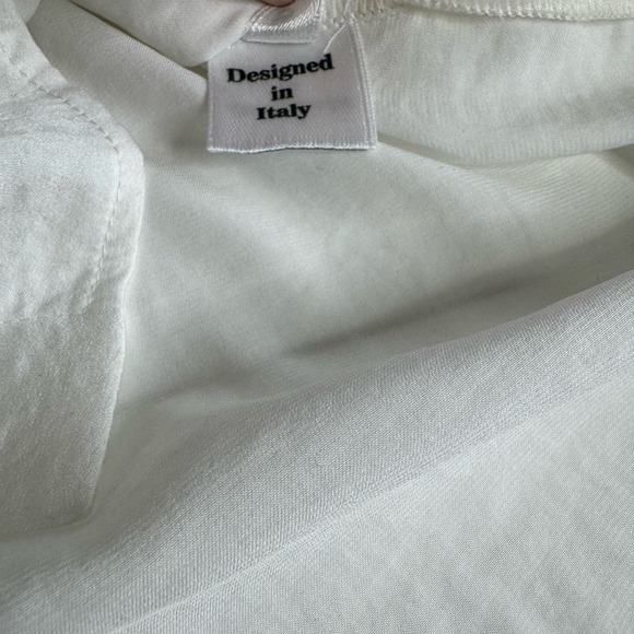 AVALIANI Top‎ Sleeveless Silk Viscose Handmade Italian Blouse Size Small New - Picture 11 of 11